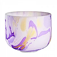 Meinl Sonic Energy 10 Marble Crystal Singing Bowl B4 Crown Chakra