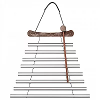 Meinl Sonic Energy Meditation Flow Chime 24 432 Hz 8 Notes Silver