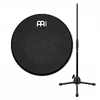 Meinl 6 Marshmallow Practice Pad and Stand Black