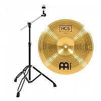 Meinl HCS 12 China Cymbal and Gear4music Boom Arm Stand Black