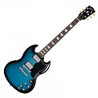Gibson SG Standard 61 Stop Bar Pelham Blue Burst