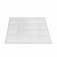 4m x 4m Portable Dance Floor by Gear4music White Finish