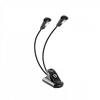 KandM 12259 Rechargeable Double Music Stand Light