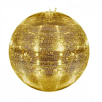 Eurolite 100cm Mirror Ball Gold