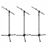 G4M Telescopic Boom Microphone Stand 3 Pack