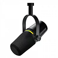 Shure MV7 USBXLR Podcast Microphone Black
