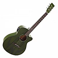 Tanglewood TA4CE Azure Super Folk Electro Acoustic Aurora Green