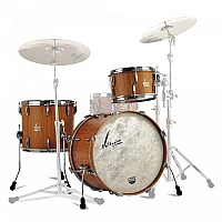 Sonor Vintage 22 3pc Shell Pack Teak Semi Gloss