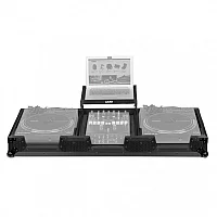 UDG FlightCase Set Black Plus Laptop and Wheels