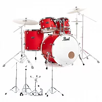 Pearl Decade Maple 22 Am Fusion wHardware Matte Racing Red