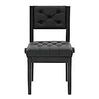 Adjustable Piano Chair by Gear4music Gloss Black