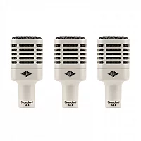 Universal Audio SD3 Dynamic Microphone 3Pack with Hemisphere Modeling