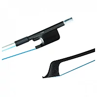 Coruss Carbon French Double Bass Bow 34 Blue Hair