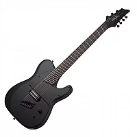 Schecter PT7 MS Black Ops 7 String Satin Black Open Pore