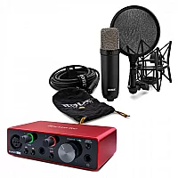 Rode NT1 Signature with Focusrite Scarlett Solo 3rd Gen