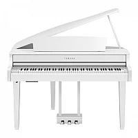 Yamaha CLP 865 Digital Grand Piano Polished White