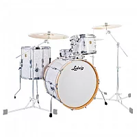 Ludwig Continental Club 20 4pc Shell Pack White Marine Pearl