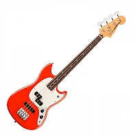 Fender Player II Mustang Bass PJ RW Coral Red