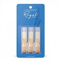 Royal by DAddario Alto Saxophone Reeds 1.5 3 Pack