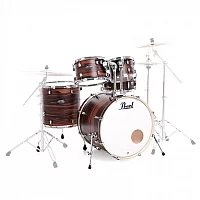 Pearl Decade Maple 22 Am Fusion Shell Pack Matte Dark Walnut
