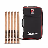 Premier Drumstick Bag and 7A Drumsticks Pack