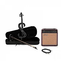 Stagg SShaped Electric Viola Outfit Package Black