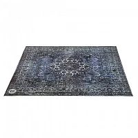 Drum n Base Vintage Persian Club Series Drum Mat Blue 163cm x 142cm