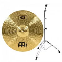 Meinl HCS 16 Crash Cymbal and Gear4music Straight Stand