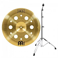 Meinl HCS 18 Trash China Cymbal and Gear4music Stand