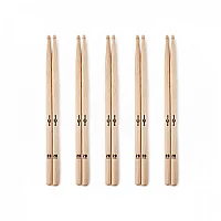 2B Wood Tip Hickory Drumsticks 5 Pack