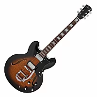 Hartwood Revival Legend TR Semi Acoustic Guitar Sunburst