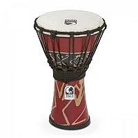 Toca 7 Djembe Freestyle Rope Tuned Bali Red
