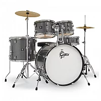 Gretsch Renegade 22 Drum Kit with Hardware and Cymbals Grey Sparkle