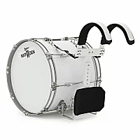 Premier NXT GEN Marching 18 x 14 Bass Drum White