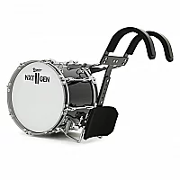 Premier NXT GEN Marching 14 x 10 Traditional Bass Drum Black