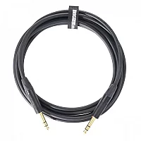 Mogami 3m TRS TRS Jack Cable with Neutrik Black and Gold Connectors