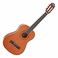 Deluxe 12 Classical Guitar by Gear4music Natural
