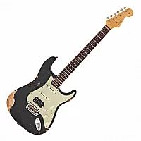 Fender Custom Shop 59 Stratocaster Heavy Relic RW Black R138229