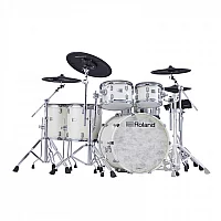 Roland VAD716 VDrums Acoustic Design Drum Kit Pearl White
