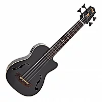 Kala UBass Journeyman ElectroAcoustic Ukulele Matte Black