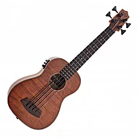 Kala Fretted UBass ElectroAcoustic Ukulele Exotic Mahogany
