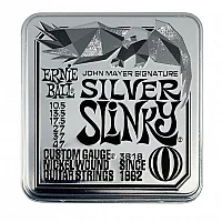 Ernie Ball John Mayer Silver Slinky 3 Pack Tin 10.547