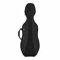 Lightweight 34 Cello Case by Gear4music Black