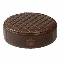 Drum N Base Full Grain Leather Drum Throne Brown Top Only