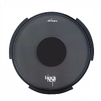 RTOM 18 Black Hole Bass Drum Practice Pad SlideIn Tuneable Mesh Head