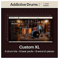 XLN Addictive Drums 2 Custom XL Collection