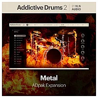 XLN Addictive Drums 2 Metal ADpak