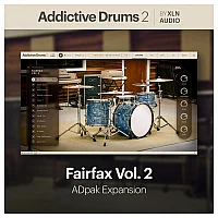 XLN Addictive Drums 2 Fairfax Vol. 2 ADpak