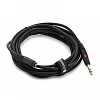 Studiospares 3.5mm TRS F 6.35mm TRS M Headphone Extension Cable 5m