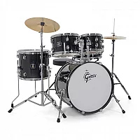 Gretsch Renegade 20 Drum Kit With Hardware and Cymbals Black Mist